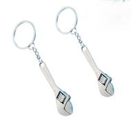 JFangZHZH Mini Spanner Wrench Keychain,2 Pcs Mini Wrench Tool Keychain,Hardware Tool Key Chain Creative Pocket Tools Keychain,for Wrench Spanner Claw Key Ring