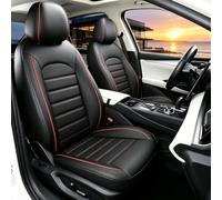 JFBHSD Car Seat Covers Full Set compatible with Hyundai Tucson(2020-2024) | Faux Leather Waterproof Seat Protectors Non-Slip Scratch-Resistant Breathable Cushion Covers