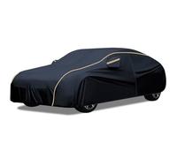 JFBLSD Car Cover | for Austin A35 | Titanium,Waterproof Breathable Outdoor Cover,Oxford Fabric with Soft Inner Lining,All Weather Sun Rain Snow Dust UV Protection,Custom Fit(Black)