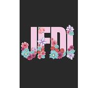 JFDI: Blank Lined Writing Journal Notebook Diary 6x9