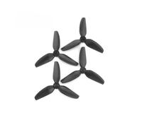 JfdLbv 10Pairs T2.5X2.5X3 2525 3 Piece PC Propeller Type 2.5 Inch Cinematic Loop Pipeline Components FIT For RC FPV(10 Pairs Black)