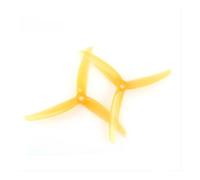 JfdLbv 12Pairs J37 Poly Carbonate 4.9inch Propeller 3.7Pitch 3 Blade Three Blade With 5mm Shaft Prop RC Racing FIT For FPV(12 Pairs orange)