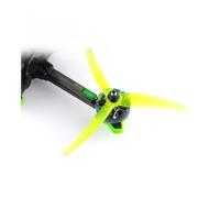 JfdLbv 12Pairs J40 5.1X4X3 5143 3-Blade PC Propeller Freestyle 5inch Drones Parts FIT For FPV(12Pairs Yellow)