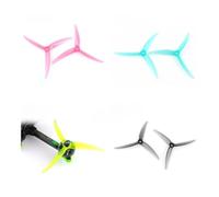 JfdLbv 12Pairs J40 5.1X4X3 5143 3-Blade PC Propeller Freestyle 5inch Drones Parts FIT For FPV(12Pairs Grey)