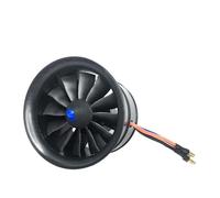JfdLbv 1pcs 70mm 12blades 4S 3300KV 6S 2300KV About 2200G Thrust Airplane RC Model Plane FIT For EDF(2300KV EDF)