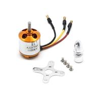 JfdLbv 1pcs A2217 950KV 1250KV 1500KV 2300KV Outrunner Brushless Motor FIT For RC Airplane Aircraft Plane Quadrocopter Multi Copter(A2217 KV1100)