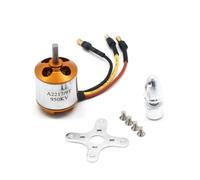 JfdLbv 1pcs A2217 950KV 1250KV 1500KV 2300KV Outrunner Brushless Motor FIT For RC Airplane Aircraft Plane Quadrocopter Multi Copter(A2217 KV950)