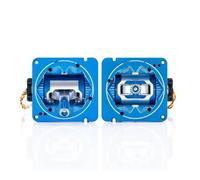 JfdLbv 1pcs AG01 Full CNC Throttle MKII Series Colorful 2pcs Set FIT For TX16S(Blue)