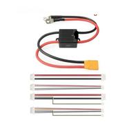JfdLbv 1pcs Power 14S 200A Supports 2 14S 200A Cont RC Model Airplane Quadcopter FIT For PM08(XT90 Ring Terminal)