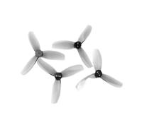 JfdLbv 2 4 8Pairs DT90 T90MMX3 Propeller 90mm 3 Blade 1.5mm PC Prop Drone CL35 ProTek35 3.5inch FIT For RC FPV(8 Pairs Grey)