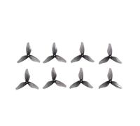 JfdLbv 2023S 2Inch 3-Blade Propeller Polycarbonate Drones For FPV(2023S 4Pairs Grey)