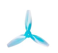 JfdLbv 24123 61mm 2Inch 3 Blade Propeller Compatible Brushed Motor Drones FOR 8520(2Pairs Blue)