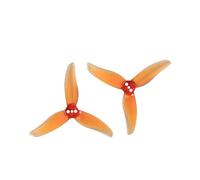 JfdLbv 25203 2.5Inch 3 Blade Propeller Drone Flight Long Range For FPV(2520-3 2Pairs Orange)
