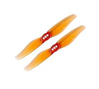 JfdLbv 3018 3Inch 2 Blade Propeller Motor FPV Drones For 1204 1303(3018 4Pairs Orange)