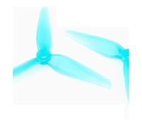JfdLbv 5.1Inch 3 Blade Colorful Racing Propeller Drones For R38 FPV(5.1Inch 2Pairs Blue)