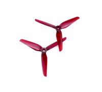 JfdLbv 5.1X3.8X3cm 5inch Red 3 Blade Propeller Drone Quadcopter Drone Accessories Parts FIT For M 5 Pro FPV(2Pairs red)