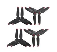 JfdLbv 5328S Propellers Combo Props Paddle Blade Replacement Wing Fan Spare Part Drone Accessory For FPV(Black Red 8pcs)