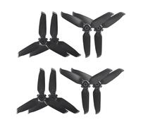 JfdLbv 5328S Propellers Combo Props Paddle Blade Replacement Wing Fan Spare Part Drone Accessory For FPV(Black Silver 8pcs)