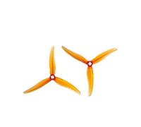 JfdLbv 5Inch 3-Blade Propeller Competitive Racing Aggressive Freestyle For G5130 FPV(5130 2Pairs Orange)