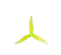 JfdLbv 6Pairs 5 Inch Propeller 5131.0 F 3 Blade Propellers Racing Freestyle Drone FIT For FPV(6 Pairs Yellow)