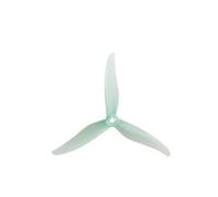 JfdLbv 6Pairs 5 Inch Propeller 5131.0 F 3 Blade Propellers Racing Freestyle Drone FIT For FPV(6 Pairs Mint Green)