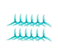 JfdLbv 6pairs BB39 Propeller Suitable V3 Motors V2 3-Blade Freestyle Props FIT For BB2207 AE2207(Clear Blue -6Pairs)