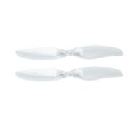 JfdLbv 75mm 3Inch 2 Blade Propeller Replacement Quadcopter For DT(2Pairs White)