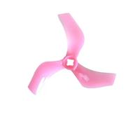 JfdLbv 75mm 3Inch 3 Blade Ducted Propeller Designed Racing Drones For FPV(75mm 2Pairs Pink)