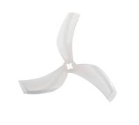 JfdLbv 75mm 3Inch 3 Blade Ducted Propeller Designed Racing Drones For FPV(75mm 2Pairs White)