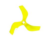 JfdLbv 75mm 3Inch 3 Blade Ducted Propeller Designed Racing Drones For FPV(75mm 2Pairs Yellow)
