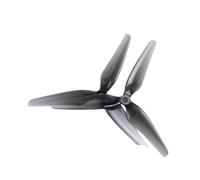 JfdLbv 8x4x3 Tri Blade Propeller 8 Inch PC Gray Racing Drone, Thrust, 5mm Shaft For FPV