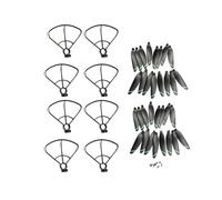 JfdLbv Blades Guard Parts L200PRO RC Drone Quadcopter Propeller Accessory For L200 Pro Max(32Prop 2set Guard)