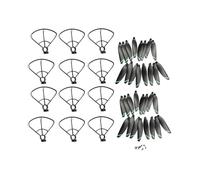 JfdLbv Blades Guard Parts L200PRO RC Drone Quadcopter Propeller Accessory For L200 Pro Max(32Prop 3set Guard)