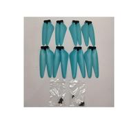 JfdLbv Blue Propeller Wing Fans For F11S F11 4K Pro Spare Parts Drone Accessories(8pcs)
