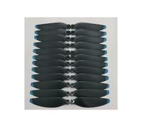 JfdLbv Blue Propeller Wing Maple Leaf Fan For S180 Brushless Motor Control Aircraft Toys Parts(24pcs)