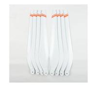 JfdLbv Carbon Fiber Drone Propellers Resistant White Blades Drones For X9 Plus MAX 36120(X9 Plus MAX CWCCW)