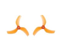 JfdLbv D90S 3 3.5Inch 3 Blade Inverted Duct Propeller Compatible Drone For S35 FPV(Orange 6Pairs)