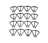 JfdLbv Drone Accessory Foldable Quadcopter Propeller Props Parts Blade Protective Blades Guard For 4D-V30 V30(16p black guard)