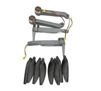 JfdLbv Drone Arm Motor Parts Brushless Quadrotor Engines Propeller Accessory For Z908Max Z908 Pro Max(Grey arms set)
