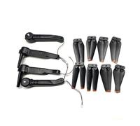 JfdLbv Drone Foldable Arm RC Quadcopter Spare Parts Motor Arm Blades Propeller For K10MAX(4arms and blades)