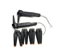 JfdLbv Drone Foldable Arm RC Quadcopter Spare Parts Motor Arm Blades Propeller For K10MAX(Front A B blades)