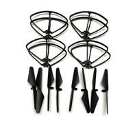 JfdLbv Drone Quadcopter Spare Parts Blades Propeller Frame Landing Skid Motor Accessory For 102(8P blades 8P guard)