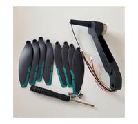 JfdLbv Drone Spare Part Kit Front A Front B Arm With 8PCS Propeller Blade With Screwdriver Drone Accessory For S159(Front B Arm Blade)