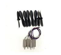 JfdLbv Engine Motor RC Drone Spare Airplane 42mm Hole 1mm Propeller Blades Accessory For 4D-V17(2set blades kit)