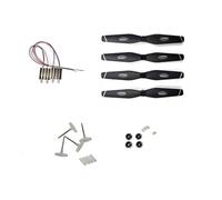 JfdLbv Engines Motor Gear Propeller Cover Drone RC Quadcopter Spare Parts Accessories For SG106(Burgundy)