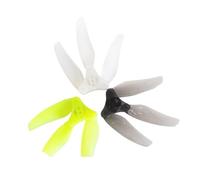 JfdLbv F3015 3Inch Folding Ducted Propeller Portable 3 Blade Drones For FPV(2Pairs Yellow)