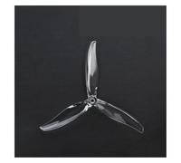 JfdLbv G 7041 7Inch 3 Blade Propeller Racing Drones RC Model Aircraft For FPV(7041 2Pairs White)