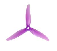 JfdLbv H Max 51377 5Inch 3 Blade Competition Propeller Racing Drones For FPV(2Pairs Purple)