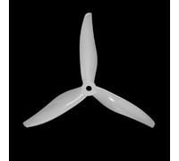 JfdLbv H Max 51377 5Inch 3 Blade Competition Propeller Racing Drones For FPV(2Pairs White)