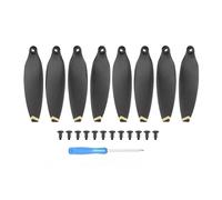 JfdLbv Low Noise Propeller Drone Parts Light Weight Prop Folding Blade Wing Accessory For F X8 V2(Golden Edge 8pcs)